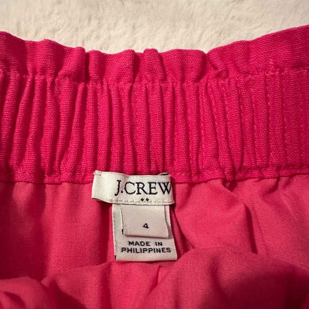 Pink scallop skirt from J crew
